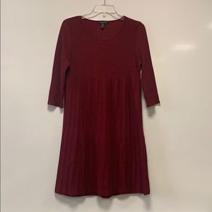 Maroon Eileen Fisher Petite Dress